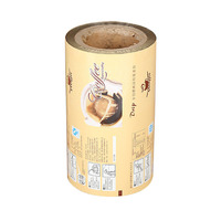 Rouleau de film d'emballage alimentaire stratifié OPP de sécurité, conçu sur mesure, pour bâtonnets glacés, lait et autres friandises surgelées, avec thermoscellage