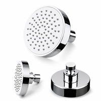 Pommeau de Douche Haute Pression Moderne avec Filtre Économiseur d'Eau en Acier Inoxydable – Accessoire de Salle de Bain de Luxe au Design Premium pour l'Amélioration de la Maison