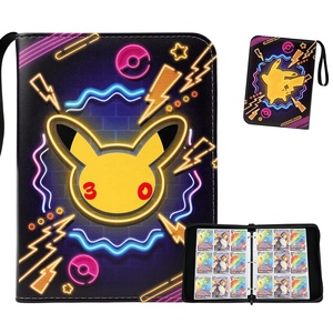 Raccoglitore per Carte Commemorative <span class=keywords><strong>Pokémon</strong></span> 30 Anni, Album da Collezione in Pelle PU Impermeabile con 400/900 Scomparti per Carte Collezionabili e Esposizione Ricordo - Product Image 5