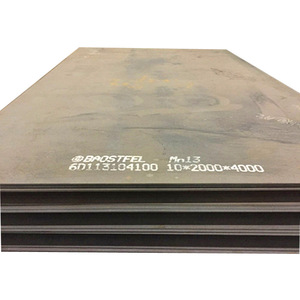 Lámina de Aleación Negra, Laminada en Caliente/Frío, Grado Marino, Acero al Carbono Suave MS HR, S235JR, S235JO, Placa de Acero al Carbono Laminada en Caliente S355J2G3 - Product Image 2