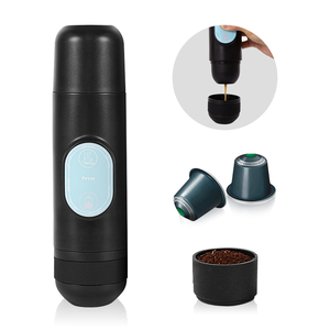 Máquina de café expreso de viaje, minicafetera portátil para acampar al aire libre - Product Image 1