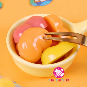 Toptan toplu hayvan popo QQ Gummies 3D tatlı Mix meyve lezzet yumuşak şekerleme renkli Ass şekilli jöle sakızlı şeker - Product Image 2