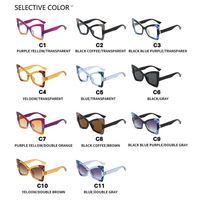 Lunettes optiques unisexes à monture large sans bordure, style papillon, anti-lumière bleue, pour la lecture