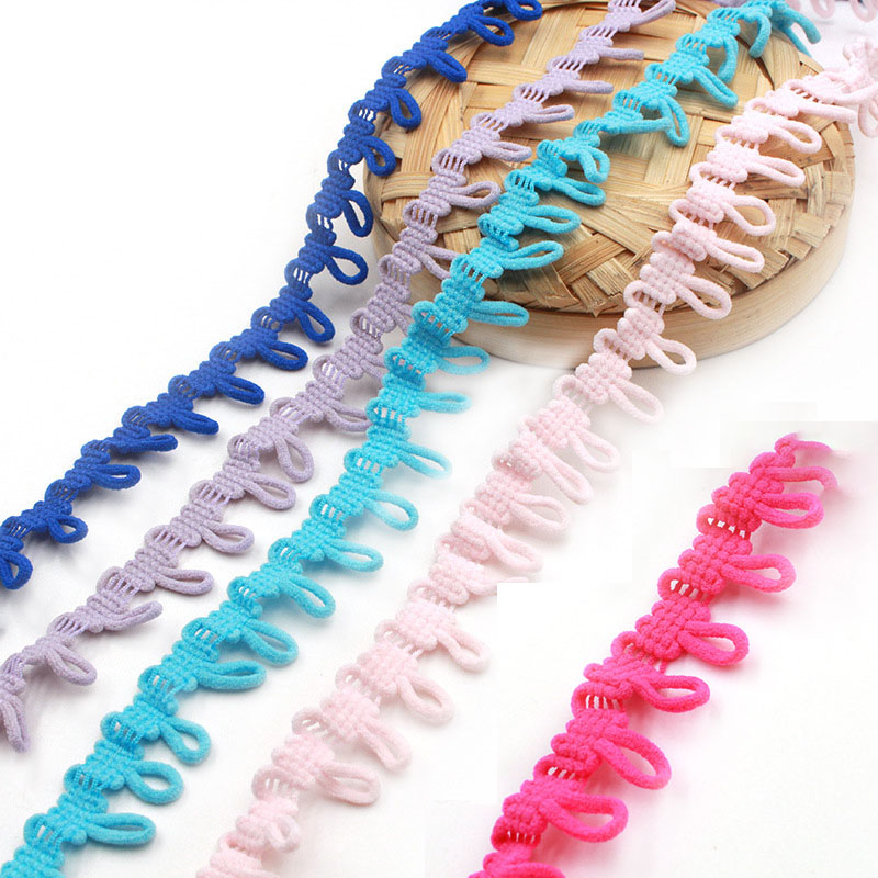 Точечная поставка, эластичная кружевная петля длиной 2 см, эластичная веревка для воротника, эластичный ремешок, вкладыш, аксессуары для одежды