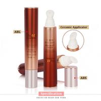 Tube souple cosmétique ABL personnalisé D19 10ml-25ml pour brillant à lèvres, baume à lèvres et sérum, avec applicateur en céramique