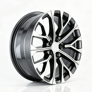 20x8.5 锻造6061-T6铝合金轮毂 ET30 5x120 CB62.5 枪灰色机械加工面轮圈 适用于宝马X3 X5 X6 I4 I5改装 - Product Image 1