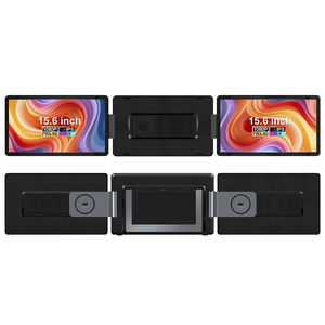 Monitor Portátil Dual de 15.6 Pulgadas para Laptop, Extensor de Pantalla Triple, USB-C HDMI, Plug and Play, Diseño Desmontable - Product Image 2