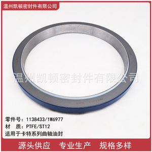 Caterpillar 3512 Crankshaft Rear Oil <b>Seal</b> 1138433 Diesel Engine Part Poly Tetra Fluoro Ethylene Material - Product Image 5