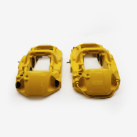 Accessoires automobiles KLAKLE GT6 Étriers de frein à 6 pistons Roue avant pour Lexus Lx570