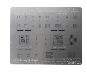 เครื่องรีดลายฉลุสำหรับ <span class=keywords><strong>iPhone</strong></span> 6 <span class=keywords><strong>6S</strong></span> 7 8 x XR XS MAX เมนบอร์ดชิป IC <span class=keywords><strong>CPU</strong></span> บัดกรีสุทธิ - Product Image 2