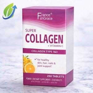 Tabletas de Colágeno, Vitamina C y Biotina de Marca Privada al por Mayor para el Cuidado de la Piel, Cabello y Uñas / Servicio Personalizado OEM ODM - Product Image 4