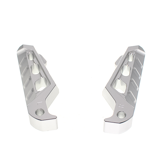 Racing Motorcycle Accessories for YAMAHA NMAX155 XMAX300/NVX155/AEROX Footrest Pad with Increased Sizefoot Rest Anti-slip Pedal