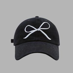 Custom Sports Hats Embroidery Logo Fashion Design Bowknot Women <b>Baseball</b> <b>Caps</b> - Product Image 2