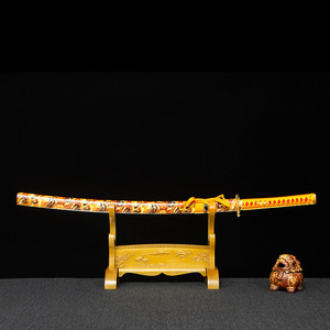 Épée de samouraï Iaiai japonaise en métal forgé à la main, 102 cm, modè<span class=keywords><strong>le</strong></span> « Flame Evil Spirit », cadeau pour homme, objet de collection, vente en gros - Product Image 3