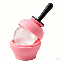 Rouleau de massage réutilisable en silicone 100 % alimentaire pour le visage, moule à glaçons pour affronter les poches sous les yeux, réduire les pores, thérapie par le froid
