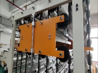 Machine de rembobinage automatique de rouleaux de papier toilette industrielle pour usine de fabrication de papier toilette