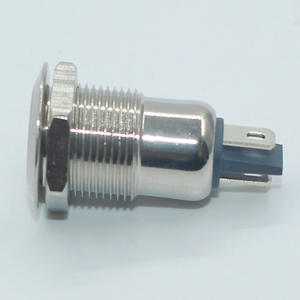 22 мм 12/24/110/220 В Rgb панель крепление Одиночная силовая лампа водонепроницаемый IP67 мини оборудование светодиодный металлический индикатор - Product Image 2