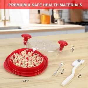 Trituradora <span class=keywords><strong>de</strong></span> <span class=keywords><strong>pollo</strong></span> <span class=keywords><strong>de</strong></span> fábrica, <span class=keywords><strong>de</strong></span> fácil limpieza herramienta giratoria, antideslizante, apta para lavavajillas, picadora <span class=keywords><strong>de</strong></span> <span class=keywords><strong>pollo</strong></span>, trituradora <span class=keywords><strong>de</strong></span> carne, herramienta giratoria - Product Image 3