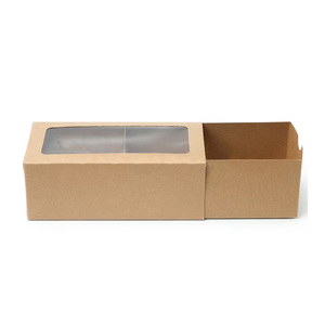 Boîte à tiroir en carton rigide personnalisée avec logo imprimé pour cadeaux, bougies, aliments, étuis de <span class=keywords><strong>téléphone</strong></span>, bijoux, emballage en kraft - Product Image 3