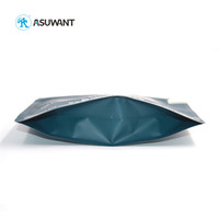 Papier d'aluminium imprimé personnalisé à l'épreuve des enfants Emballage comestible de 3.5 grammes Pochette debout anti-odeur avec fermeture à glissière pour la nourriture