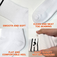 Échantillon Gratuit Chaussettes de Sport Personnalisées de Qualité Luxe avec Lettres – Chaussettes de Gym Montantes Personnalisables pour Hommes