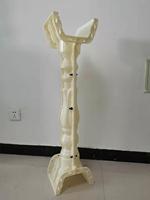 Moule en plastique ABS robuste et réutilisable de 70 cm de hauteur pour balustre en béton préfabriqué, moule décoratif pour garde-corps et main courante, moule de moulage domestique