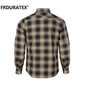 FRDURATEX-camisa ignífuga para soldar, <span class=keywords><strong>ropa</strong></span> <span class=keywords><strong>de</strong></span> <span class=keywords><strong>trabajo</strong></span> industrial estadounidense con certificado UL - Product Image 3