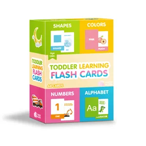 Factory custom OEM children alphabet letter play games card learning printing flashcards educational flash cards for kids