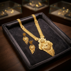 เครื่องประดับแบบยาวชุบทอง14K 18K 24K ทำจากทองเหลือง JOYoro สุดหรู - Product Image 3