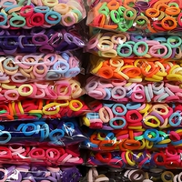 Élastiques à cheveux colorés et tendance en nylon pour bébés filles, pour une utilisation quotidienne en toutes saisons