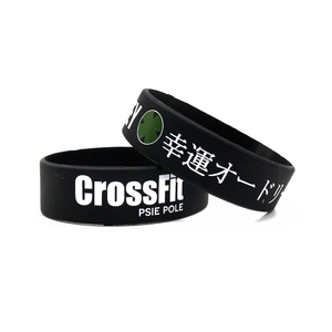 סיטונאי זול מותאם אישית גומי debossed לוגו צבע מלא יד להקות סיליקון צמיד צמיד למכירה - Product Image 6