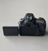 Meilleures ventes : Caméra reflex numérique professionnelle d'occasion 80D pour le streaming en direct, avec capteur CMOS Full HD et écran de 2 à 3 pouces