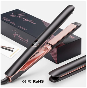 <span class=keywords><strong>Fer</strong></span> <span class=keywords><strong>à</strong></span> <span class=keywords><strong>lisser</strong></span> fers plats haute température avec ions plasma <span class=keywords><strong>pour</strong></span> le traitement <span class=keywords><strong>à</strong></span> la kératine <span class=keywords><strong>cheveux</strong></span> <span class=keywords><strong>crépus</strong></span> récupère endommagé - Product Image 1