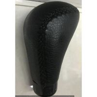 Poignée de levier de vitesses de voiture en cuir noir intégral ergonomique pour transmission manuelle ZCQR DECO M0296 Chine