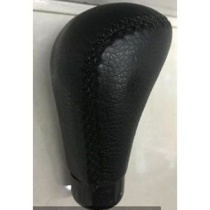 Car <b>Gear</b> <b>Knob</b> Full Black Leather Shift <b>Knob</b> Manual Transmission - Product Image 1