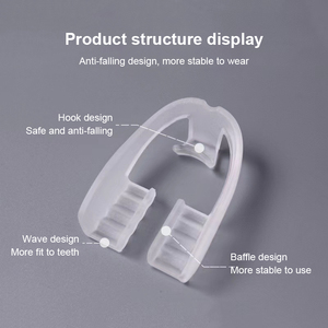 Silicone all'ingrosso previene la notte denti serbatura denti stridente bruxismo bocca guardia - Product Image 2