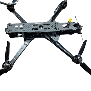 7 Inch Carbon Fiber FPV <b>Drone</b> Frame Kit 5mm Arm Long Range <b>Quadcopter</b> Freestyle Racing DIY <b>Drone</b> Frame For Cinema Shooting - Product Image 3