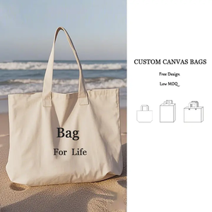 Women's Oversize Large Weekend Shopping <b>Tote</b> <b>Bag</b> Custom Logo <b>Black</b> <b>Canvas</b> Cotton Fashionable Letter Pattern - Product Image 1