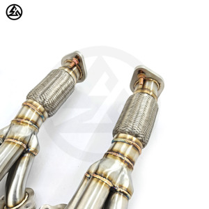 Colectores de escape rectos para <span class=keywords><strong>Lexus</strong></span> <span class=keywords><strong>GS</strong></span> <span class=keywords><strong>430</strong></span>, de acero inoxidable 304, de flujo libre. - Product Image 3