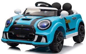 รถยนต์ไฟฟ้าบังคับวิทยุพร้อมไฟ LED ชาร์จได้ เครื่องเล่น <span class=keywords><strong>MP3</strong></span> ไฟหน้าสำหรับเด็กอายุ 2-4 <span class=keywords><strong>ป</strong></span>ี ของเล่นใช้พลังงานแบตเตอรี่ - Product Image 3