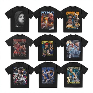 เสื้อยืดผู้ชายแบบสั่งทำ คอโอ แขนสั้น ทรงปกติ ผ้าฝ้าย 100% สไตล์ลำลอง สตรีทแวร์ - Product Image 2