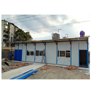 Luxury prefabricated light steel wooden house/log cabin/shop manufacture