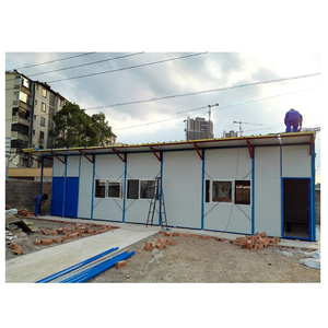 Casa de madera de acero ligero prefabricada de lujo, cabaña de troncos, fabricación de tiendas