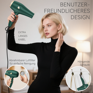 <span class=keywords><strong>CONFU</strong></span> Juego de Secador de Pelo Profesional para Salón Más Popular, Secadora de Pelo con Aire Frío y Caliente, Personalización de Color y LOGO - Product Image 5