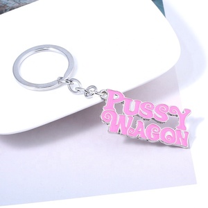 SM Portachiavi Rosa Pussy Wagon del Film <span class=keywords><strong>Kill</strong></span> Bill, Accessorio Regalo per Donne e Ragazze, Derivati <span class=keywords><strong>Anime</strong></span> - Product Image 4