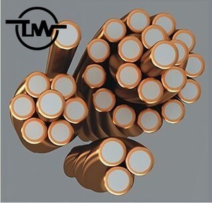 Sweld nhà máy tùy chỉnh đồng mạ thép đường dây truyền tải điện nối đất sợi dây đồng công nghiệp sét nối đất - Product Image 5