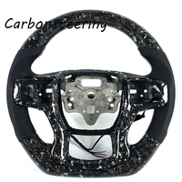 Volant en fibre de carbone forgé sur mesure pour Chevrolet Silverado 1500 LT RST Trail Boss High Country ZR2 2019+ – Amélioration de la compatibilité OEM