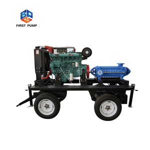 Bomba Centrífuga de Agua Trifásica Horizontal de Alta Presión (600m) Multietapa con Motor Diésel - Product Image 5