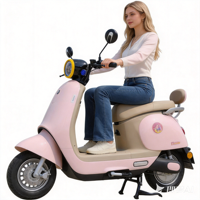 Vente directe d'usine, motos de tourisme ZHICHI avec moteur de 1000W, batterie au lithium 60V, 40-60 km/h