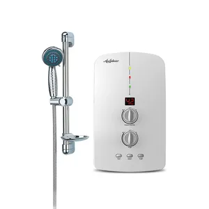 Aquecedor elétrico para banheiro 5000w, aquecimento rápido quente com bomba de resfriamento